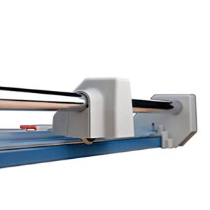 Dahle 552 Professional Rolling Trimmer 20" Cut Length 20 Sheet Capacity Self-Sharpening Automatic Clamp German Engineered Paper Cutter