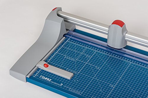 Dahle 446 Premium Rotary Trimmer, 36" Cut Length, 25 Sheet Capacity, Self-Sharpening, Automatic Clamp, German Engineered Paper Cutter