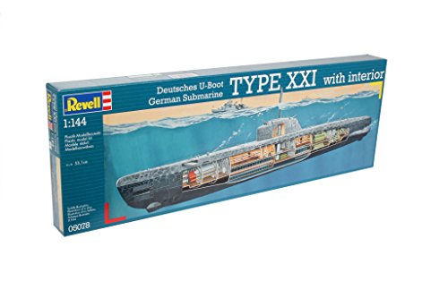 Revell 05078 U-Boat XXI Type w. Interieur Model Kit