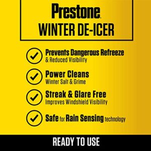 Prestone AS250 De-Icer Windshield Washer Fluid - 1 Gallon