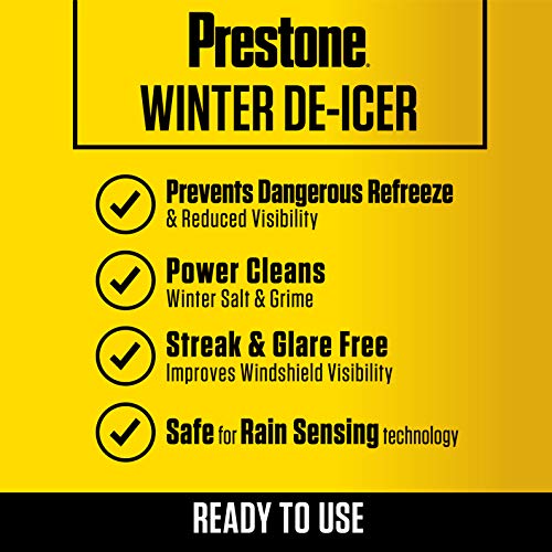 Prestone AS250 De-Icer Windshield Washer Fluid - 1 Gallon