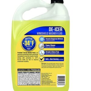 Prestone AS250 De-Icer Windshield Washer Fluid - 1 Gallon