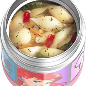 THERMOS FUNTAINER 10 Ounce Stainless Steel Kids Food Jar, Disney Princesses