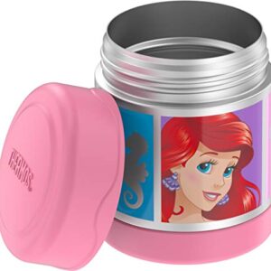 THERMOS FUNTAINER 10 Ounce Stainless Steel Kids Food Jar, Disney Princesses