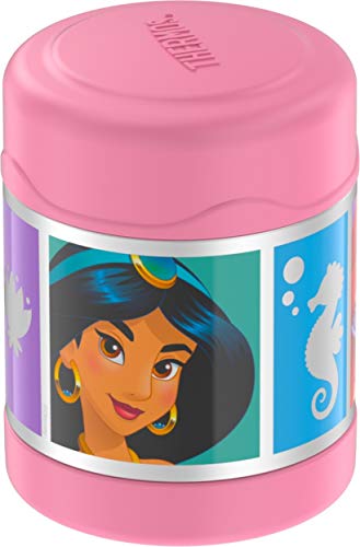 THERMOS FUNTAINER 10 Ounce Stainless Steel Kids Food Jar, Disney Princesses