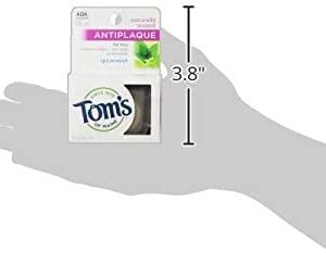 Tom's of Maine Floss Flat-Anti Plaque Spearmint 32 yd String