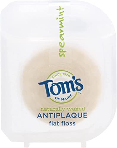 Tom's of Maine Floss Flat-Anti Plaque Spearmint 32 yd String
