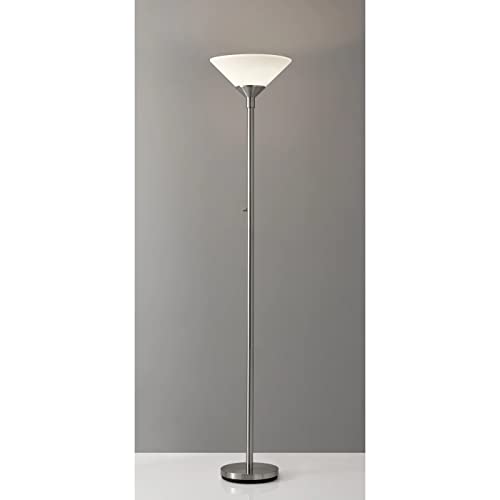 Adesso 7500-22 Floor lamp Aries 300W Torchiere, 73 in, White