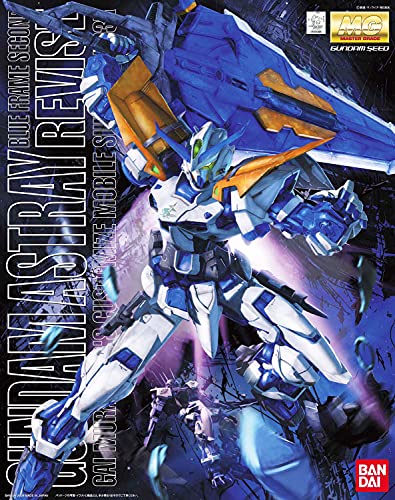 Bandai Hobby MG Gundam Second Revise Model Kit (1/100 Scale), Astray Blue Frame (BAN160998)