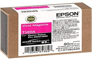 epson t580a ultrachrome k3 vivid magenta cartridge ink