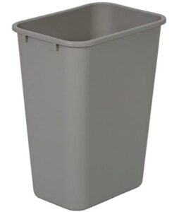 wastebasket 41.25qt-grey, ea, 10-0306 continental mfg company waste receptacles