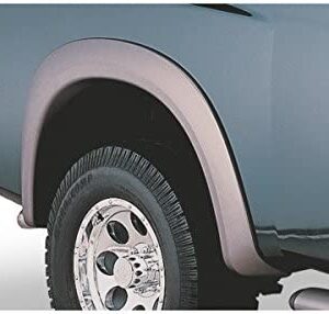 Bushwacker Extend-A-Fender Extended Front & Rear Fender Flares | 4-Piece Set, Black, Smooth Finish | 70901-02 | Fits 2004-2015 Nissan Titan w/ Lock Box