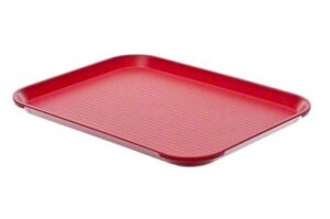 cambro 1014ff163 rectangular polypropylene fast food tray, 10 x 14-inches