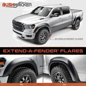 Bushwacker 51908-02 Extend-A-Fender Fender Flares 4pc. Set fits 2005-2010 Dodge Dakota (5.4' Truck Bed - Crew Cab Only)