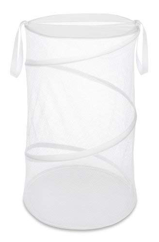 Whitmor 15-Inch Collapsible Hamper White