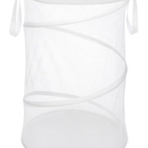 Whitmor 18" Collapsible Laundry Hamper White