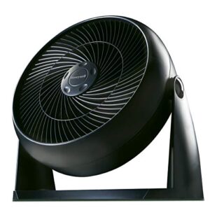 Honeywell HT-908 TurboForce Room Air Circulator Fan, Medium, Black –Quiet Personal Fanfor Home or Office, 3 Speeds and 90 Degree Pivoting Head