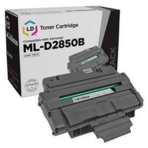 ld products compatible toner cartridge replacement for samsung ml-2850 series ml-d2850b high yield (black)