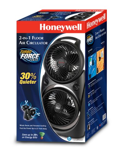 Honeywell 2-in 1 Air Circulator Fan, HT-9700