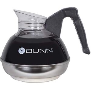 bunn – 10917.0001 6100 easy pour replacement decanter, black