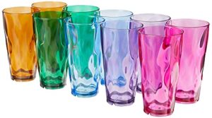 creative ware 24-ounce plastic tumblers, set of 10