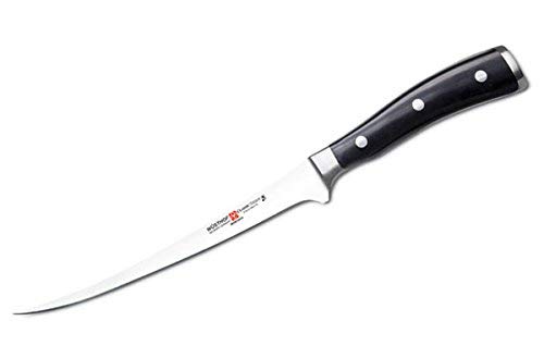 Wusthof Classic IKON Fillet Knife, One Size, Black, Stainless