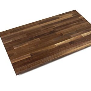 John Boos WALKCT-BL3625-O Blended Walnut Counter Top with Oil Finish, 1.5" Thickness, 36" x 25"