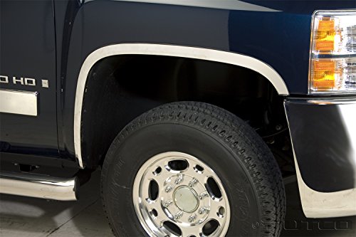 Putco 97289 Stainless Steel Full Fender Trim Kit for Chevrolet Silverado