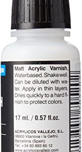 Vallejo Matt Model Color Varnish, 17ml