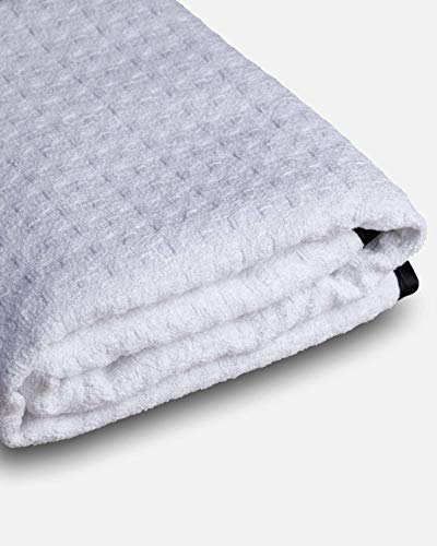 Adam's Great White Microfiber Drying Towel - Soft & Absorbent Microfiber Drying Towel That Wont Scratch or Swirl Delicate Surfaces - The Safe, Effortless Way to Dry Your Vehicle