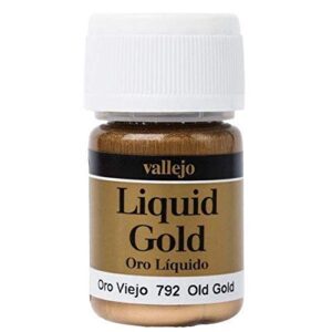 vallejo old gold paint, 35ml