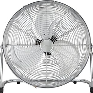 Optimus Industrial Grade 3-Speed High-Velocity Fan, 18 Inches, Chrome, F-4182