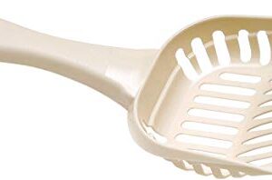 Petmate Litter Scoop for Cats, Large Size, Bleached Linen