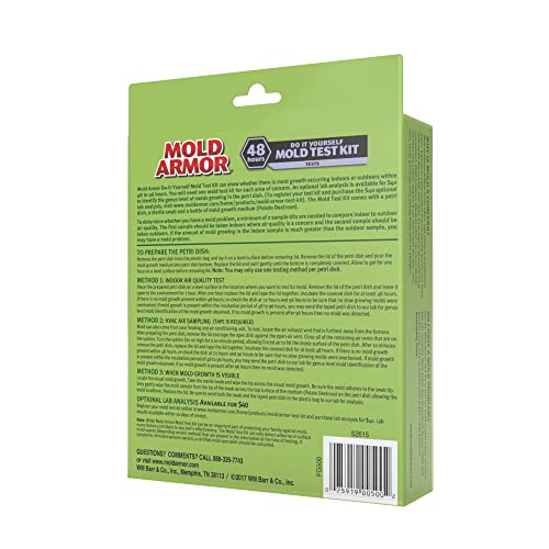 Mold Armor FG500 Do It Yourself Mold Test Kit , Gray