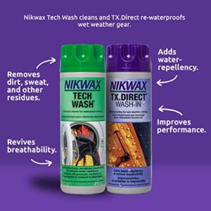 Nikwax Hardshell Cleaning & Waterproofing DUO-Pack, One-Color 20 oz. / 600ml