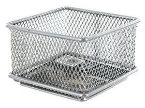 design ideas mesh drawer store, silver, 3 by 3-inch (120979)