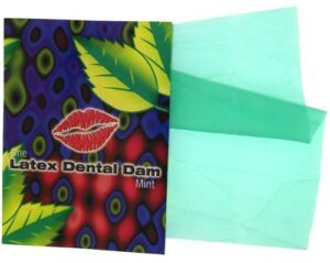 latex dental dam – mint