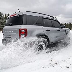 Auto Ventshade [AVS] In-Channel Ventvisor / Rain Guards | Smoke Color, 4 pc | 194964 | Fits 2008 - 2014 Jeep Liberty