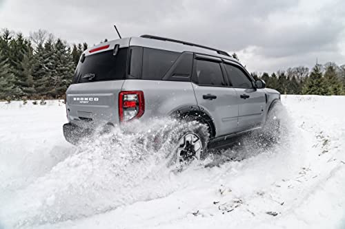 Auto Ventshade [AVS] In-Channel Ventvisor / Rain Guards | Smoke Color, 4 pc | 194964 | Fits 2008 - 2014 Jeep Liberty