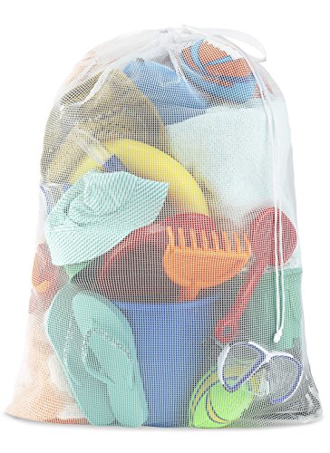 Whitmor Mesh Laundry Bag - White, 6154-111