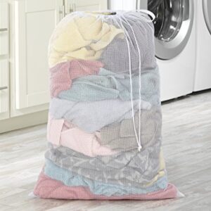 Whitmor Mesh Laundry Bag - White, 6154-111