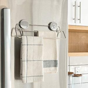 Better Houseware 2409 Magnetic Double Towel Bar, Stainless