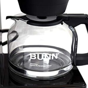 BUNN GRB Velocity Brew 10-Cup Home Coffee Brewer, Black