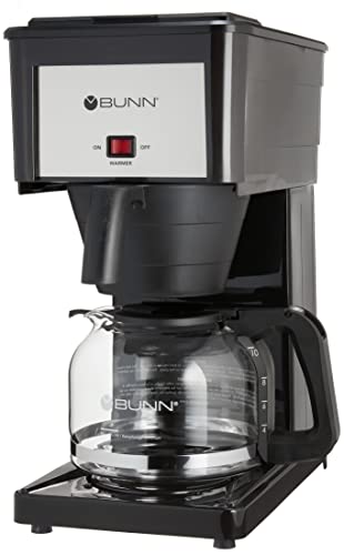 BUNN GRB Velocity Brew 10-Cup Home Coffee Brewer, Black