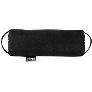 bucky baxter ergonomic & supportive adjustable lumbar pillow, black, one size