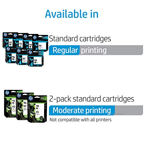 HP 95 | 2 Ink Cartridges | Black, Tri-color | C9364WN, C9368WN