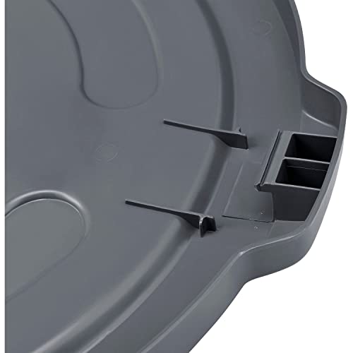 Global Industrial Trash Container Lid for 55 Gallon Garbage Can