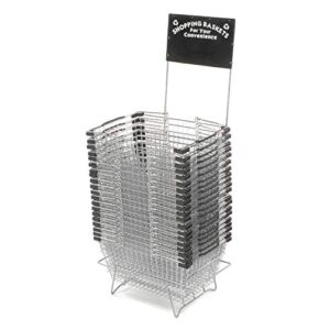 Good L Shopping Basket Stand with Black Sign