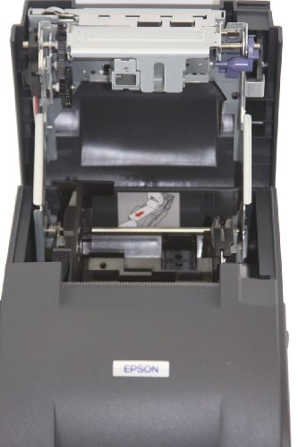 Epson TM-U220B, Impact, Two-color printing, 6 lps, Ethernet, Auto-cutter, Auto-Status, PS-180 Power supply, Dark Gray