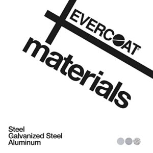 Evercoat Everglass Short Strand Fiberglass Reinforced Filler - Waterproof Filler - 128 Fl Oz